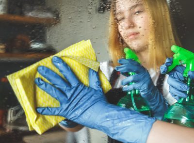 General cleaning girl house. Spring cleaning, clean, General cleaning, decluttering, cleanear of